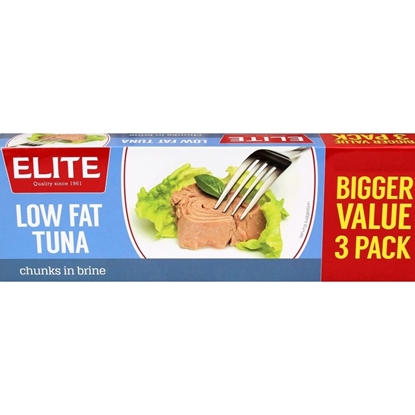 Picture of ELITE TUNA IN BRINE 3X160GR